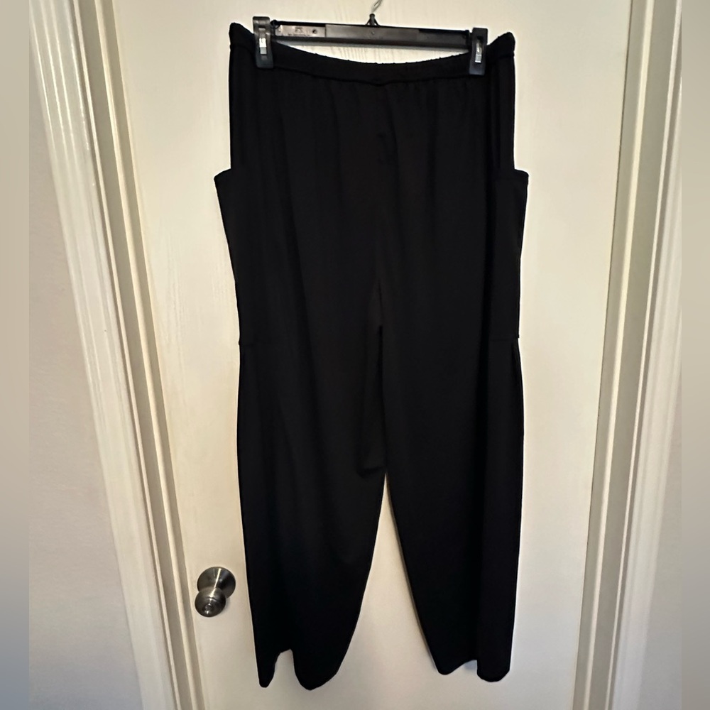 Halara Black Wide-Leg Pants - leisure and sleep
